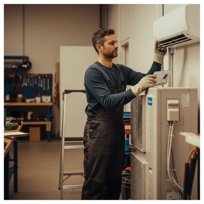 Clim réversible bureau