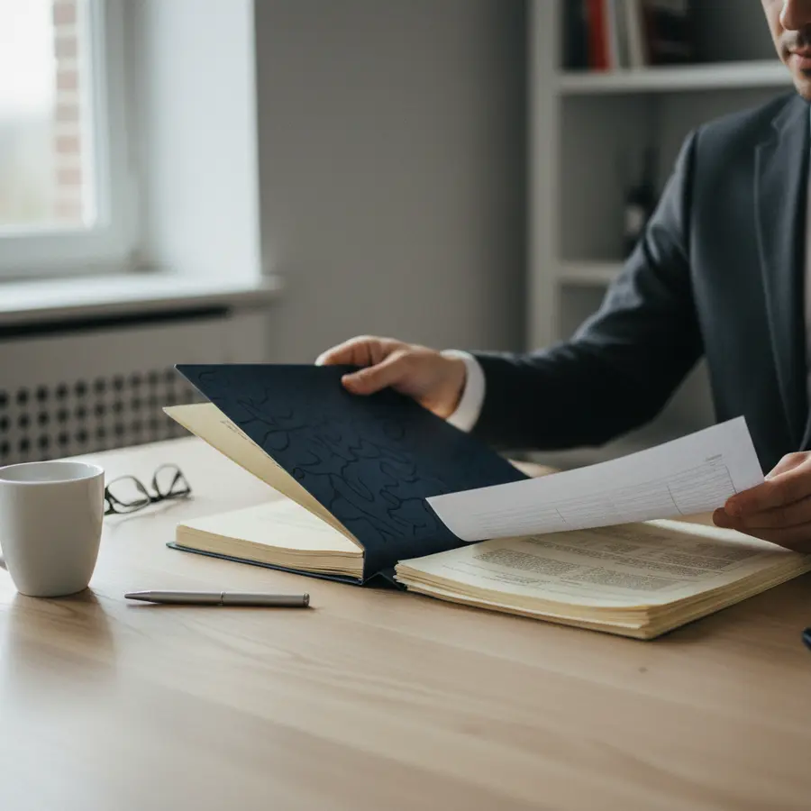 Personne physique et morale : tri de documents juridiques en contexte professionnel